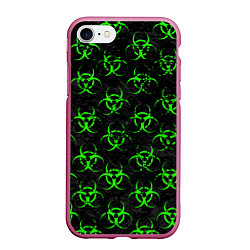 Чехол iPhone 7/8 матовый GREEN BIOHAZARD