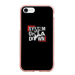 Чехол iPhone 7/8 матовый System of a Down