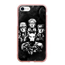 Чехол iPhone 7/8 матовый JOJOS BIZARRE ADVENTURE