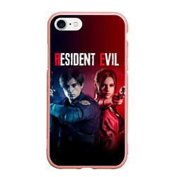 Чехол iPhone 7/8 матовый Resident Evil 2