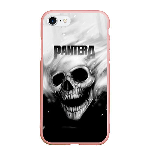 Чехол iPhone 7/8 матовый Pantera / 3D-Светло-розовый – фото 1