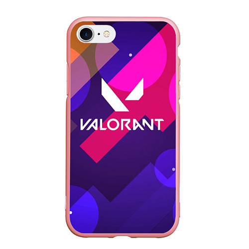 Чехол iPhone 7/8 матовый Valorant / 3D-Баблгам – фото 1