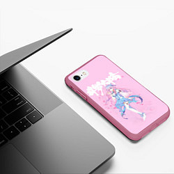 Чехол iPhone 7/8 матовый Douluo Dalu, цвет: 3D-малиновый — фото 2