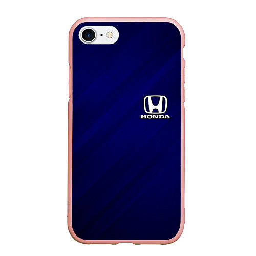 Чехол iPhone 7/8 матовый HONDA / 3D-Светло-розовый – фото 1