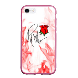 Чехол iPhone 7/8 матовый PYTN X ROSE