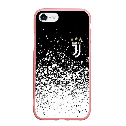 Чехол iPhone 7/8 матовый JUVENTUS / 3D-Баблгам – фото 1