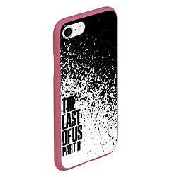 Чехол iPhone 7/8 матовый The Last of Us: Part 2, цвет: 3D-малиновый — фото 2