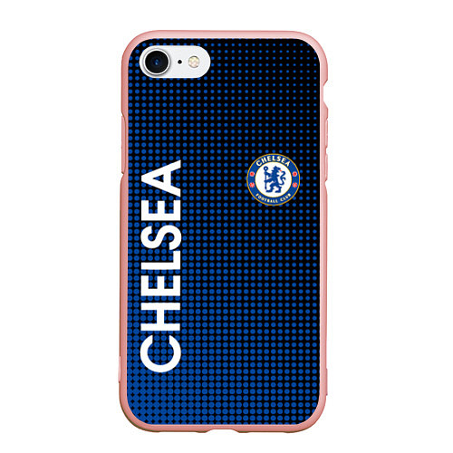 Чехол iPhone 7/8 матовый CHELSEA / 3D-Светло-розовый – фото 1