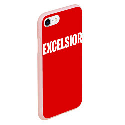 Чехол iPhone 7/8 матовый EXCELSIOR, цвет: 3D-светло-розовый — фото 2