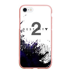 Чехол iPhone 7/8 матовый DESTINY 2: BEYOND LIGHT, цвет: 3D-светло-розовый