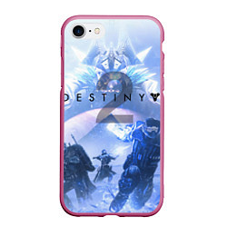 Чехол iPhone 7/8 матовый Destiny 2: Beyond Light, цвет: 3D-малиновый