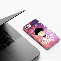 Чехол iPhone 7/8 матовый Сигэо Кагэяма Z, цвет: 3D-малиновый — фото 2