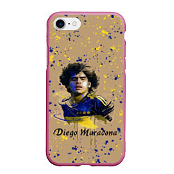 Чехол iPhone 7/8 матовый Diego Maradona