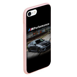 Чехол iPhone 7/8 матовый BMW Z, цвет: 3D-светло-розовый — фото 2
