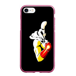 Чехол iPhone 7/8 матовый Сайтама One Punch Man