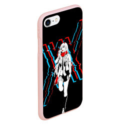 Чехол iPhone 7/8 матовый Любимый во Франксе: XX, цвет: 3D-светло-розовый — фото 2