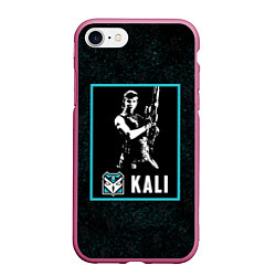 Чехол iPhone 7/8 матовый Kali, цвет: 3D-малиновый