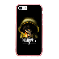 Чехол iPhone 7/8 матовый Little Nightmares 2 Тссс