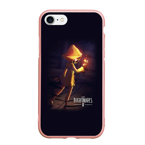 Чехол iPhone 7/8 матовый Little Nightmares 2 Шестая / 3D-Светло-розовый – фото 1