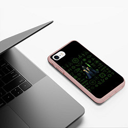 Чехол iPhone 7/8 матовый Великий маг Dota 2, цвет: 3D-светло-розовый — фото 2