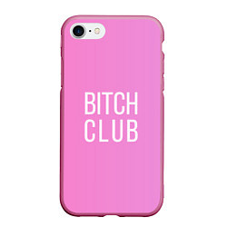 Чехол iPhone 7/8 матовый Bitch club