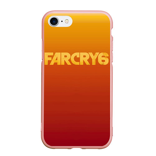Чехол iPhone 7/8 матовый FarCry6 / 3D-Светло-розовый – фото 1