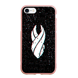Чехол iPhone 7/8 матовый DEAD SPACE МЁРТВЫЙ КОСМОС, цвет: 3D-светло-розовый