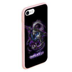 Чехол iPhone 7/8 матовый Dark souls Abyss walker, цвет: 3D-светло-розовый — фото 2