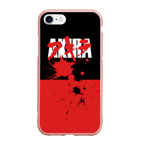 Чехол iPhone 7/8 матовый Akira / 3D-Светло-розовый – фото 1