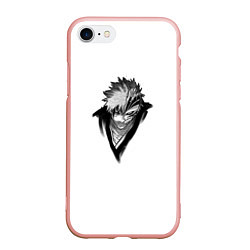 Чехол iPhone 7/8 матовый Hollow Ichigo, цвет: 3D-светло-розовый