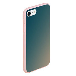 Чехол iPhone 7/8 матовый Первые лучи солнца, цвет: 3D-светло-розовый — фото 2