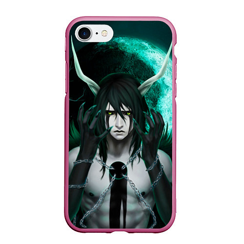 Чехол iPhone 7/8 матовый Ulquiorra Schiffer Bleach / 3D-Малиновый – фото 1