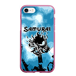 Чехол iPhone 7/8 матовый SAMURAI KING 2077