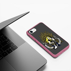 Чехол iPhone 7/8 матовый Skwisgaar Skwigelf, цвет: 3D-малиновый — фото 2