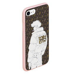 Чехол iPhone 7/8 матовый Cowboy Bebop Louis Vuitton, цвет: 3D-светло-розовый — фото 2