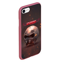 Чехол iPhone 7/8 матовый The Binding of Isaac Жертвоприношение Исаака Z, цвет: 3D-малиновый — фото 2