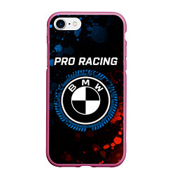 Чехол iPhone 7/8 матовый БМВ - Racing