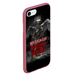 Чехол iPhone 7/8 матовый Dungeons & Dragons Паладин, цвет: 3D-малиновый — фото 2