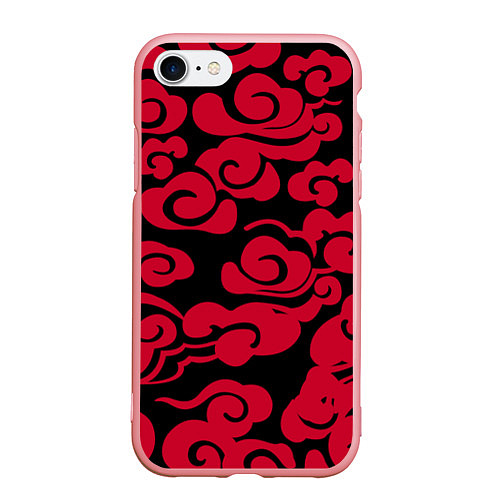 Чехол iPhone 7/8 матовый Красное облако / 3D-Баблгам – фото 1