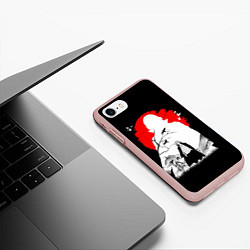 Чехол iPhone 7/8 матовый MIkki токийские мстители микки, цвет: 3D-светло-розовый — фото 2