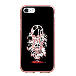 Чехол iPhone 7/8 матовый В голове Айзека, цвет: 3D-светло-розовый