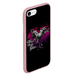 Чехол iPhone 7/8 матовый Three Days Grace, цвет: 3D-баблгам — фото 2