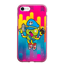 Чехол iPhone 7/8 матовый Crazy Bomberman