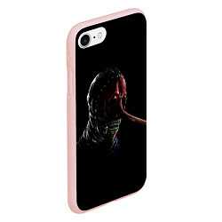 Чехол iPhone 7/8 матовый Chris Fehn, цвет: 3D-светло-розовый — фото 2