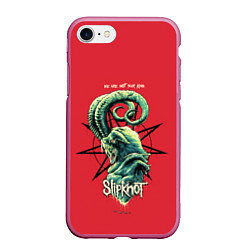 Чехол iPhone 7/8 матовый SLIPKNOT СЛИПКНОТ спина Z