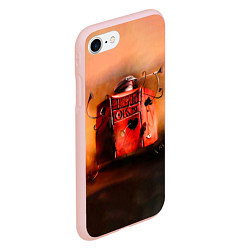 Чехол iPhone 7/8 матовый Агата Кристи OPIUM, цвет: 3D-светло-розовый — фото 2