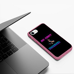 Чехол iPhone 7/8 матовый 50 Cent, цвет: 3D-малиновый — фото 2