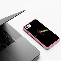 Чехол iPhone 7/8 матовый No mens sky x Pink Floyd, цвет: 3D-баблгам — фото 2
