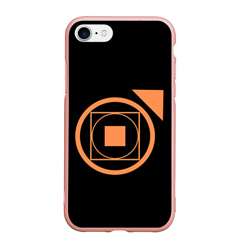 Чехол iPhone 7/8 матовый Тремер / 3D-Светло-розовый – фото 1