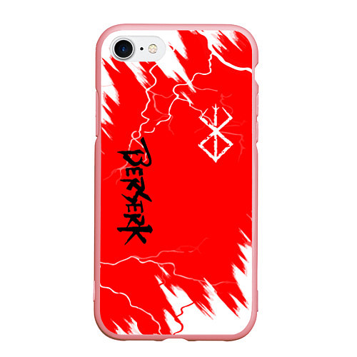 Чехол iPhone 7/8 матовый BERSERK logo / 3D-Баблгам – фото 1